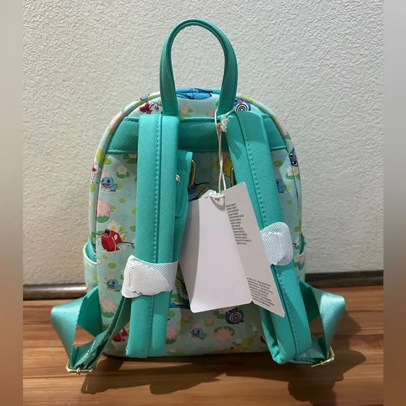 NWT Loungefly Pokémon Lilypad AOP backpack - Picture 6 of 6